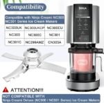 Ninja CREAMi, Ice Cream Maker, Ice Cream, Gelato, Sorbet,Milkshakes, Mix-ins, Smoothie Bowls & More, 7-in-1, Ice Cream Pints, Pint lid, Healthy Ice Cream, Compact, Perfect for Kids, Black, NC299AMZ - Image 3