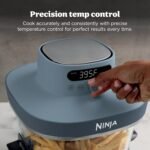 Ninja Crispi Pro 6-in-1 Glass Air Fryer | 6qt & 2.5qt Glass Containers with Storage Lids | Non-Toxic | Meal Prep, Microwave, Freezer & Dishwasher Safe | Air Fry, Bake & More | Cyberspace | AS101CY - Image 5