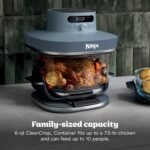 Ninja Crispi Pro 6-in-1 Glass Air Fryer | 6qt & 2.5qt Glass Containers with Storage Lids | Non-Toxic | Meal Prep, Microwave, Freezer & Dishwasher Safe | Air Fry, Bake & More | Cyberspace | AS101CY - Image 6